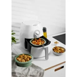 Lékué vorm voor airfryer uit Platinum silicone groen 15cm