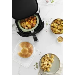 Lékué vorm voor airfryer uit Platinum silicone groen 15cm