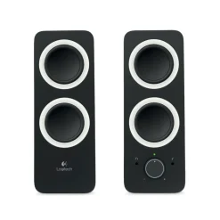 Logitech Z200 Stereo Speakers Midnight Black