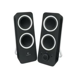 Logitech Z200 Stereo Speakers Midnight Black
