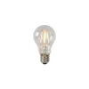 Lucide A60 - Filament lamp - Ø 6 cm - LED Dimb. - E27 - 1x5W 2700K - Transparant Lucide