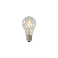 Lucide A60 - Filament lamp - Ø 6 cm - LED Dimb. - E27 - 1x5W 2700K - Transparant Lucide
