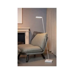 Lucide AARON Leeslamp-Wit-LED DTW-12W-2700K/4000K-Metaal