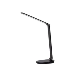 Lucide ALDWIN Bureaulamp-Zwart-LED Dimb.-8W-2800K/6500K