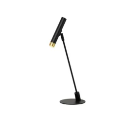 Lucide ALEC Tafellamp-Zwart-LED-1xG9-3W-2700K-Metaal