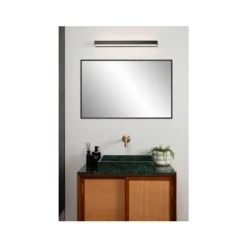 Lucide ALEXA Wandlamp Badk.-Zwart-LED-8W-3000K-IP44