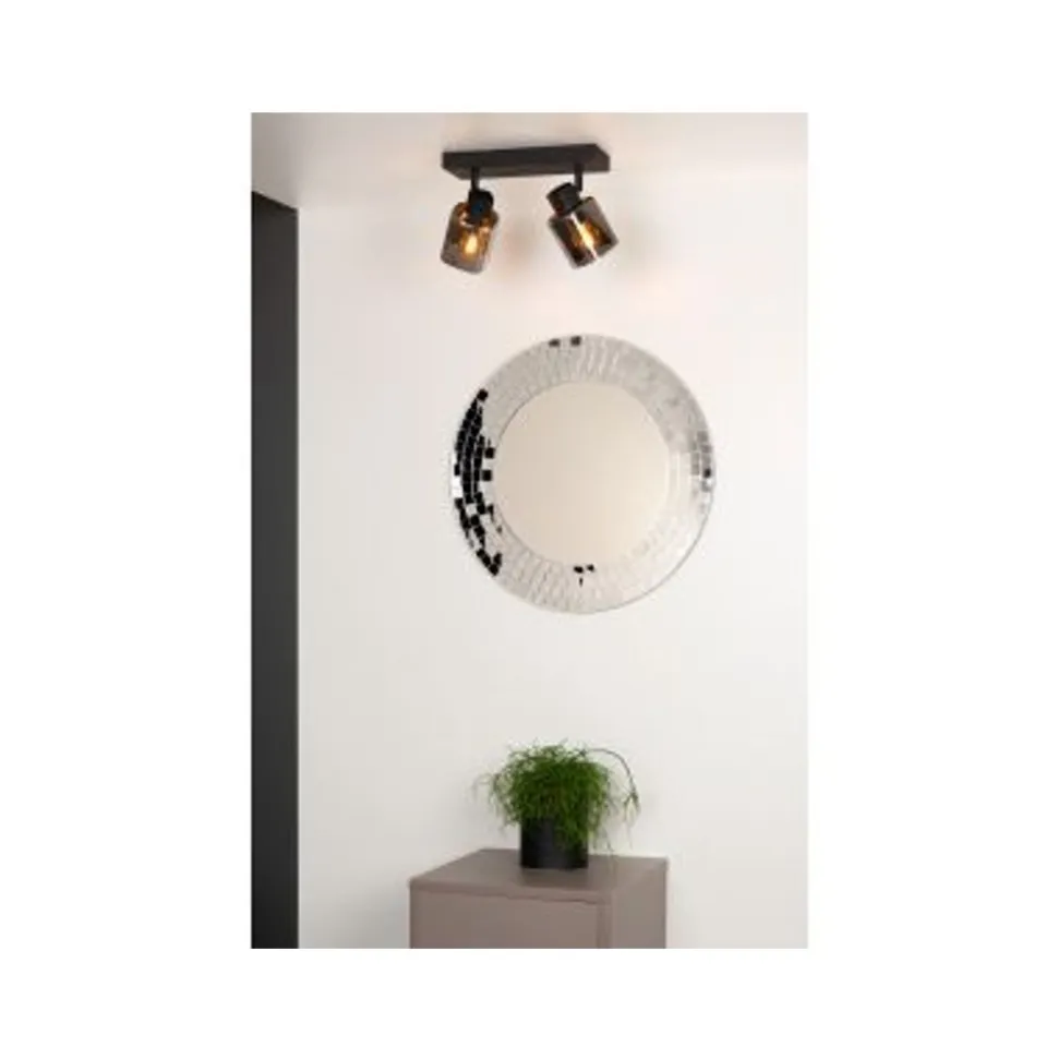 Lucide ALION - Plafondspot - 2xE14 - Zwart