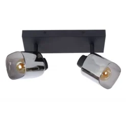 Lucide ALION - Plafondspot - 2xE14 - Zwart