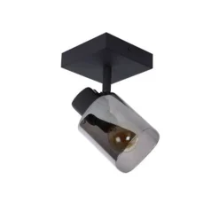 Lucide ALION - Plafondspot - 1xE14 - Zwart