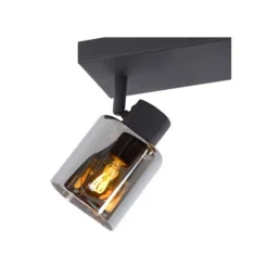 Lucide ALION - Plafondspot - 3xE14 - Zwart Lucide