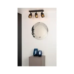 Lucide ALION - Plafondspot - 3xE14 - Zwart Lucide