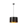 Lucide ALMELO Hanglamp-Zwart-1xE27-40W-Metaal