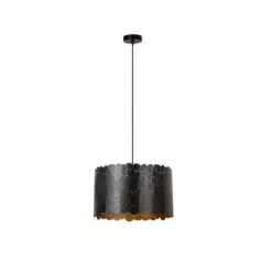 Lucide ALMELO Hanglamp-Zwart-1xE27-40W-Metaal