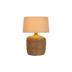 Lucide AMBALA Tafellamp-Nature.-1xE27-40W-Zeegra.