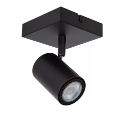 Lucide AMIGO - Wandspot / Wandlamp - 1xGU10 - Zwart