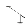 Lucide ANSELMO - Bureaulamp - Ø 25 cm - LED Dimb. - 1x9W 3000K - Zwart Lucide