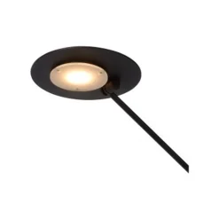 Lucide ANSELMO - Bureaulamp - Ø 25 cm - LED Dimb. - 1x9W 3000K - Zwart Lucide