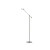 Lucide ANSELMO - Leeslamp - Ø 25 cm - LED Dimb. - 1x9W 3000K - Mat chroom Lucide