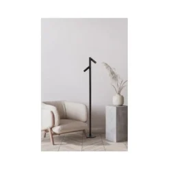 Lucide ANTRIM Leeslamp-Zwart-LED Dimb.-2,2W-2700K-4V-IP54