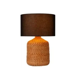 Lucide ARRAH Tafellamp-Nature.-1xE27-40W-Rotan