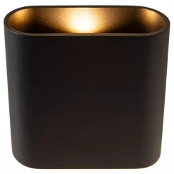 Lucide ATILA - Wandlamp Binnen/Buiten - LED - 2x5W 2700K - IP54 - Zwart