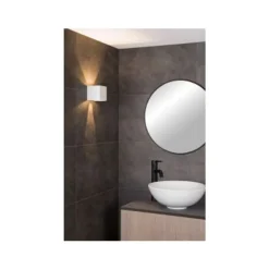 Lucide AXI - Wandspot Badkamer - LED - 1x6W 2700K - IP54 - Wit