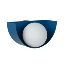 Lucide BENNI - Wandlamp - 1xG9 - Pastel blauw