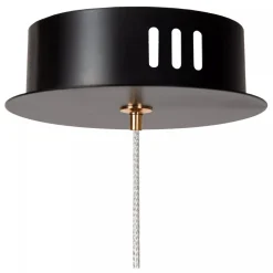 Lucide BERLIANE - Hanglamp - Ø 12 cm - LED Dimb. - 1x4W 2700K - Met vervangbare LED-module - Transparant