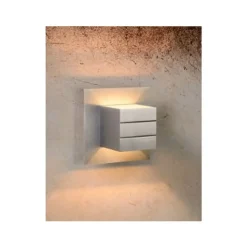 Lucide BOK - Wandlamp - 1xG9 - Mat chroom