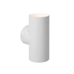 Lucide BONDI Wandspot-Wit-2xGU10-50W-Alumin.