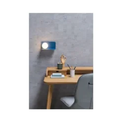 Lucide BONNI - Wandlamp - 1xG9 - Pastel blauw