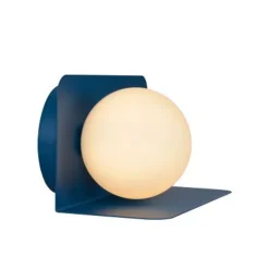 Lucide BONNI - Wandlamp - 1xG9 - Pastel blauw