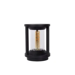 Lucide CADIX - Sokkellamp Buiten - Ø 16 cm - 1xE27 - IP65 - Zwart
