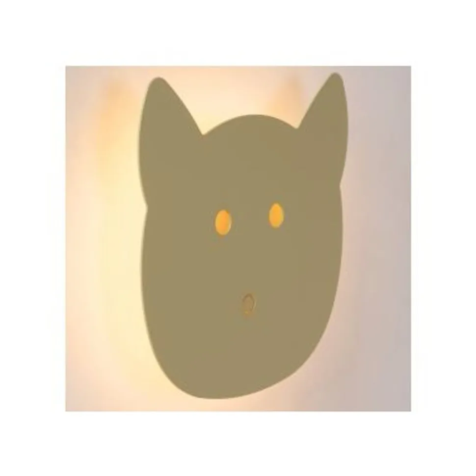 Lucide CHARLIE Wandlamp Kinder-Groen-LED Dimb.-5W