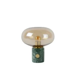 Lucide CHARLIZE - Tafellamp - Ø 23 cm - 1xE27 - Amber Lucide