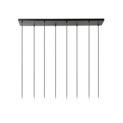 Lucide CHAYANNE Hanglamp-Zwart-8xE14-40W-Alumin.