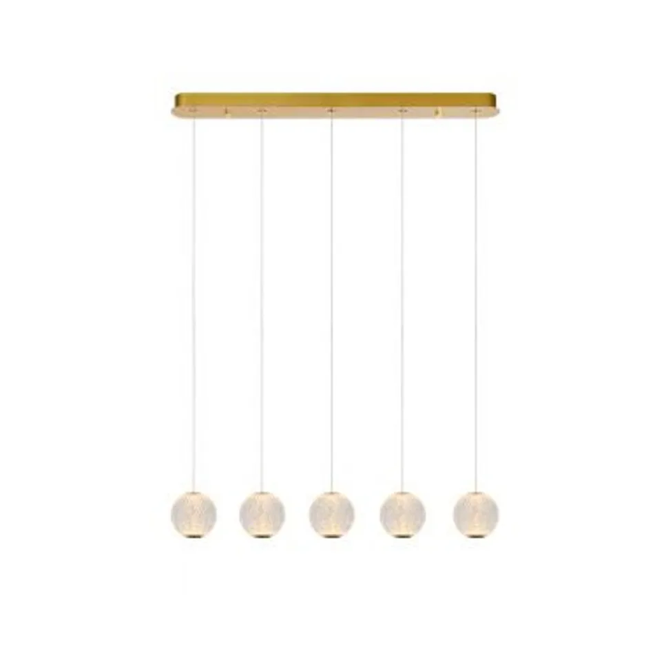 Lucide CINTRA Hanglamp-Transp.-LED Dimb.-4,7W-2700K