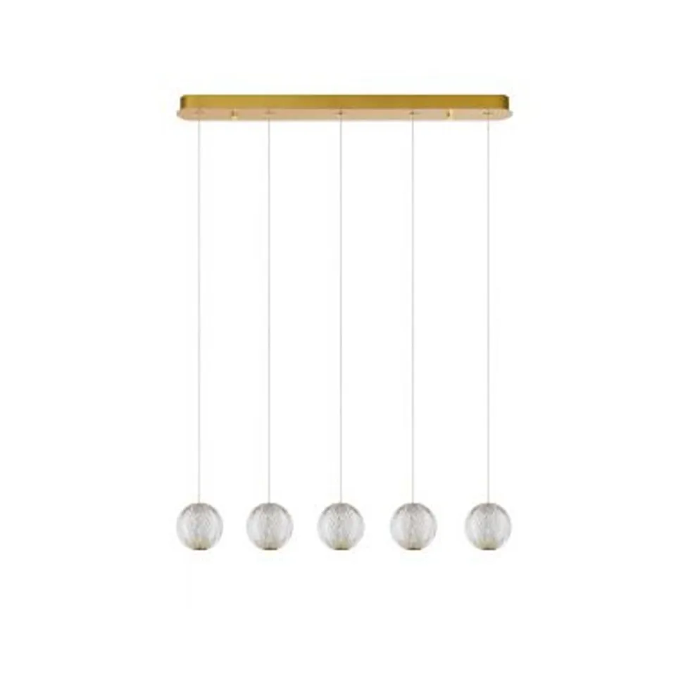 Lucide CINTRA Hanglamp-Transp.-LED Dimb.-4,7W-2700K