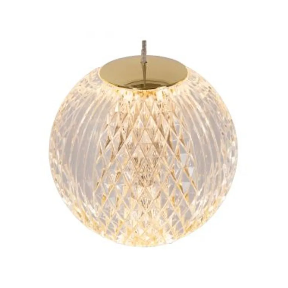 Lucide CINTRA Hanglamp-Transp.-Ø14-LED-5,7W-2700K-Acryli.