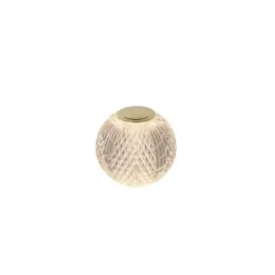 Lucide CINTRA OPLAADBARE TAFELLAMP BATTERIJ Ø9CM LED DIMBAAR 1x1,5W 2700K 3 STEPDIM TRANSPARANT