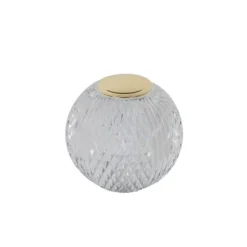 Lucide CINTRA OPLAADBARE TAFELLAMP BATTERIJ Ø9CM LED DIMBAAR 1x1,5W 2700K 3 STEPDIM TRANSPARANT