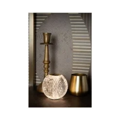 Lucide CINTRA Tafellamp-Transp.-Ø9-LED Dimb.-1,5W-3000K