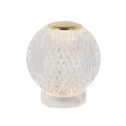 Lucide CINTRA Tafellamp-Transp.-Ø9-LED Dimb.-1,5W-3000K