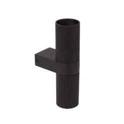 Lucide CLUBS Wandspot-Zwart-2xGU10-40W-Alumin.