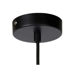 Lucide COOPER - Hanglamp - Ø 30 cm - 1xE27 - Zwart