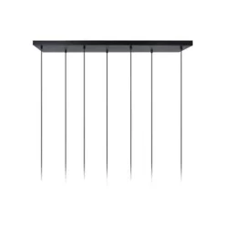 Lucide CORALIE Hanglamp-Transp.-7xE27-40W-Glas