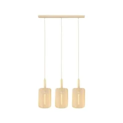 Lucide CORINA Hanglamp-Beige-3xE27-40W-Polyes.