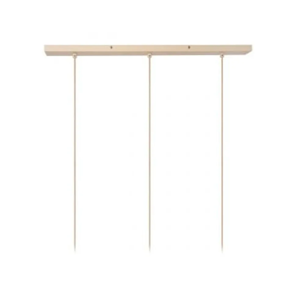 Lucide CORINA Hanglamp-Beige-3xE27-40W-Polyes.