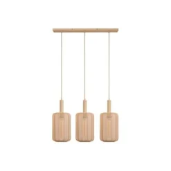 Lucide CORINA Hanglamp-Beige-3xE27-40W-Polyes.