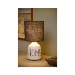 Lucide COSBY - Tafellamp - Ø 16,5 cm - 1xE14 - Wit